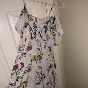 Floral High Low Dress